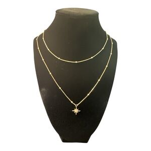 Gold Star Pendant Necklace fashion jewelry